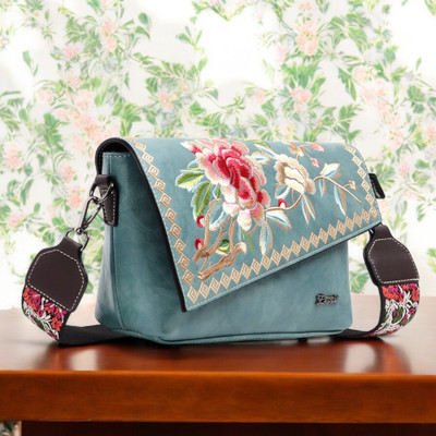Exotic Premium Multicolor Sling Bag Floral Emboridery Premium shoulder sling bag