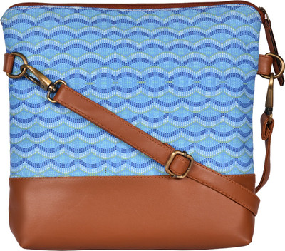 Marissa Blue, Brown Sling Bag MS2003-SKYBLUE