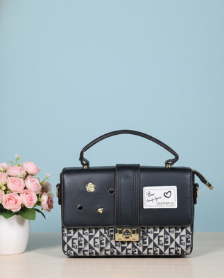 DONICY Black Sling Bag Stylish sling bag