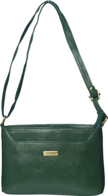 ManatLeather Green Sling Bag ML-120-Cherry