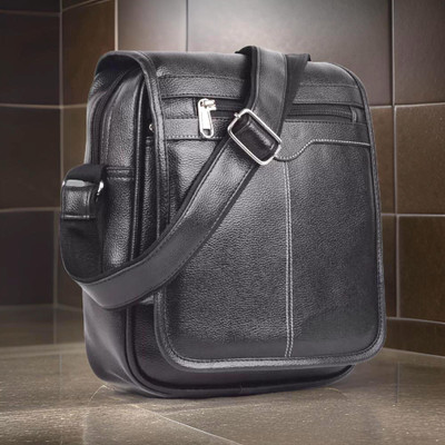 JairaJ Black Sling Bag Men Sling Bag side bag for men(S-11*11)