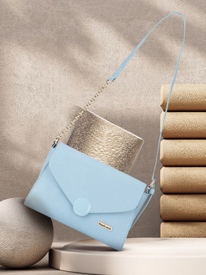 Fastrack Blue Sling Bag Solid