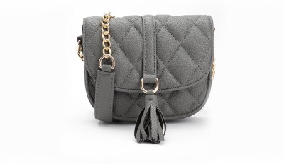 CARLTON LONDON Grey Sling Bag Mariangela