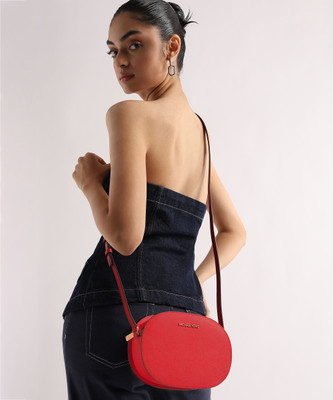 MICHAEL KORS Pink Sling Bag 35T1GTVC6L-2717