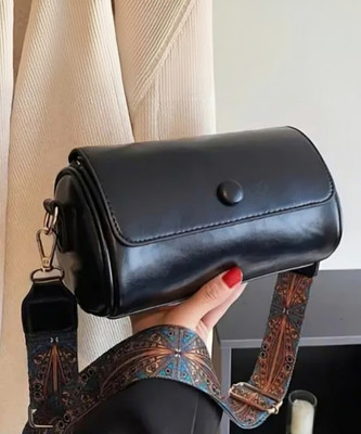 LIZIQI Grey Sling Bag KOREAN STYLE NIRWANA BAG FOR COLLAGE GIRLS