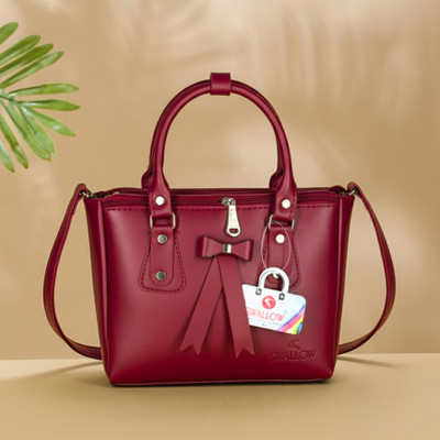 EVORK FASHION Maroon Hand-held Bag Premium PU Leather Sling Bag for Women & Girls
