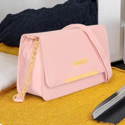 AI FASHION Pink Sling Bag Pink Woman And Girl Siling Bag