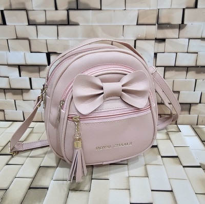 house of common Pink Sling Bag ROUNDTAI HOC
