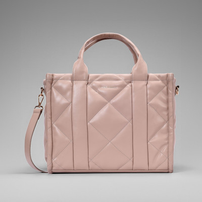 LINO PERROS Beige Tote Weekend Tote Bag