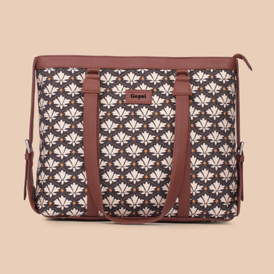 GOPSI Brown Tote Women hand bag