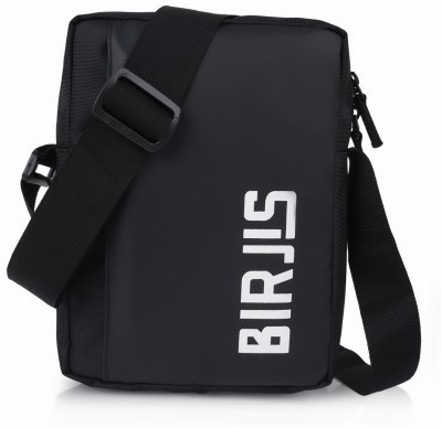 BIRJIS Black Sling Bag SLING SIDE BAG