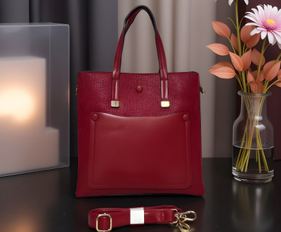 Azed Women Maroon Shoulder Bag