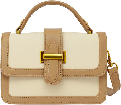Bauge Bags Beige Sling Bag BARELY BASIC SLINGS