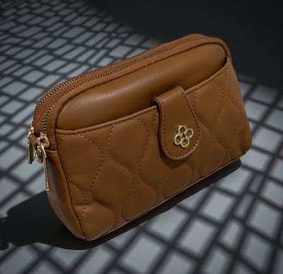 Craveforit Tan Sling Bag Stylish trendy crossbody sling bag