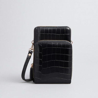 LINO PERROS Black Sling Bag Sling Bag