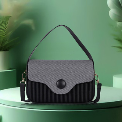 Lady Quinton Black Sling Bag LQ 108