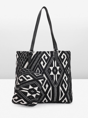 ANOUK Black Tote Handbag