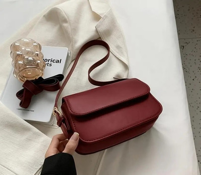 EVOLIC Maroon Sling Bag Brown Women Sling Bag Trendy korean Sling Bags for women