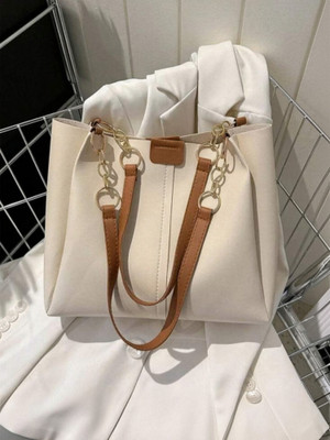 ROSHNI White Shoulder Bag Handbag