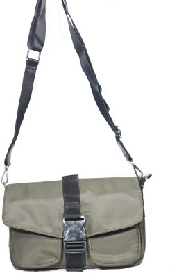 Despacito Green Sling Bag Parachute double pocket crossbody bag