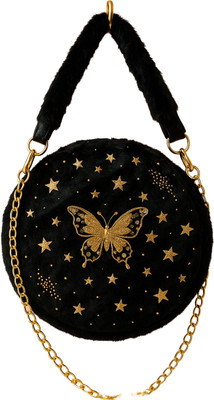 Beauty Queen Black Hand-held Bag CUTE MINI BABY GIRLS HAND BAG
