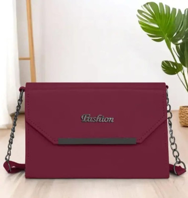 Neiger Maroon Sling Bag Sling Bag for Women