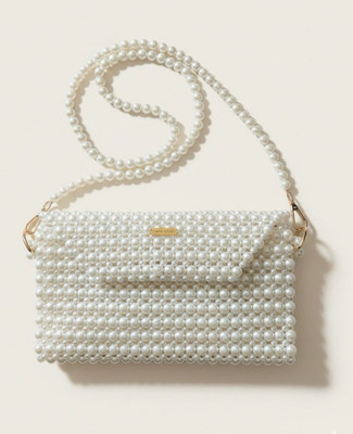 Atomic Store White Sling Bag cum Handbag
