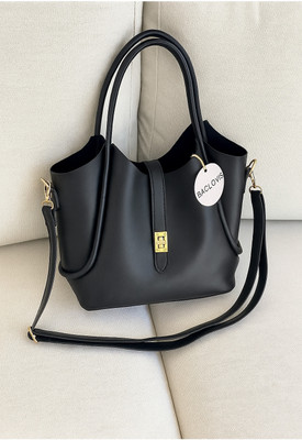 Women Craft Black Sling Bag BAGLOVIS Women’s Premium Faux Leather Shoulder & Handbag with Sling Strap