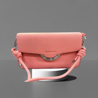 SKYKIQ Pink Sling Bag Women Elegant Crossbody Sling Bag