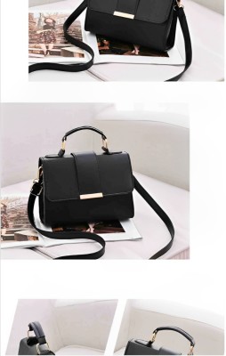 Cleto Black Sling Bag BK_105_15