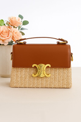 Love Geo Black Sling Bag New Stylish Fancy Heavy Stuffy Luxury Pretty Charming Sling Bag jute sling