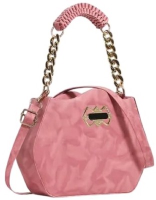 PUSHPA IMPEX Pink Sling Bag Sling Bag With Adjestable Strap| attractive and classic ladies Sling purse