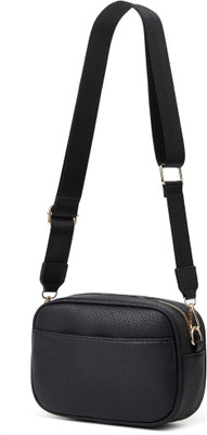 Fadedge Black Sling Bag STYLISH CROSSBODY SLING BAG (CAL-001)