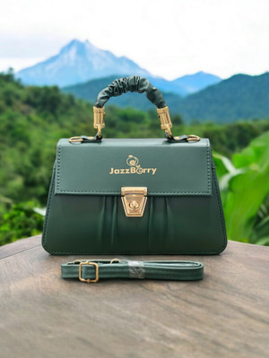 Jazzberry Green Messenger Bag CHNT