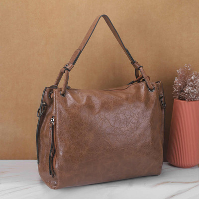 MOCHI Brown Shoulder Bag 66-522