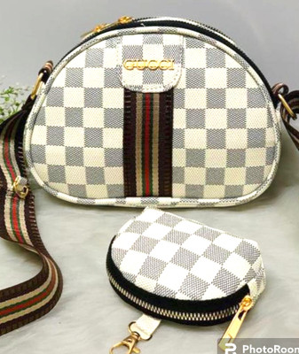 Maahi Creation White Sling Bag Don55white