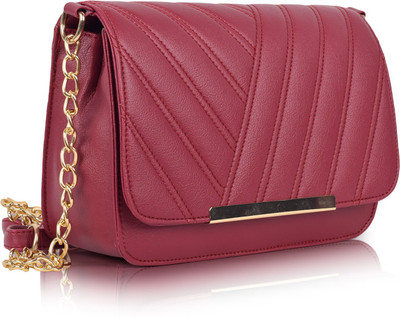 SPOTIC Maroon Sling Bag SPT-WOMEN-SLING-BAG-050-MAROON