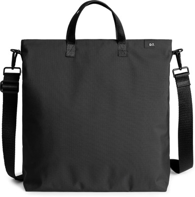 DailyObjects Black Tote Pivot Top Handle Tote - Basalt