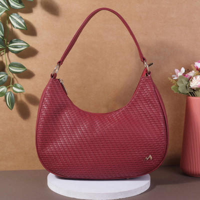 METRO Maroon Shoulder Bag 66-578