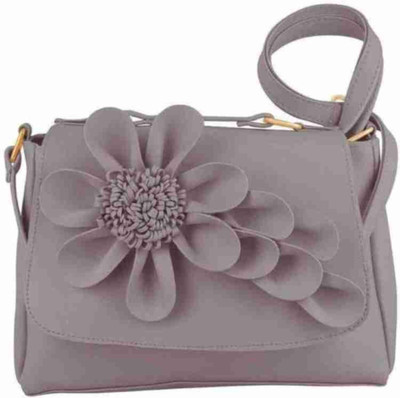 house of common Maroon Sling Bag CTO MN_BIG_FLOWER_13