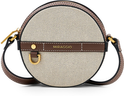 Miraggio White Sling Bag Dawn Crossbody Bag