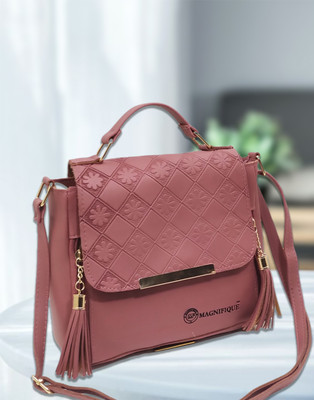 magnifique Red Messenger Bag Red Women Sling Bag - Regular Size PU