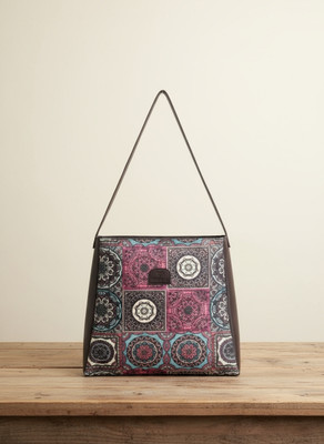 WhiteRoss Brown, Multicolor Tote Tote bag