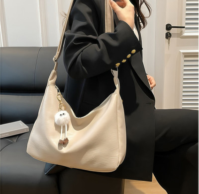 LIZIQI Women Beige Shoulder Bag