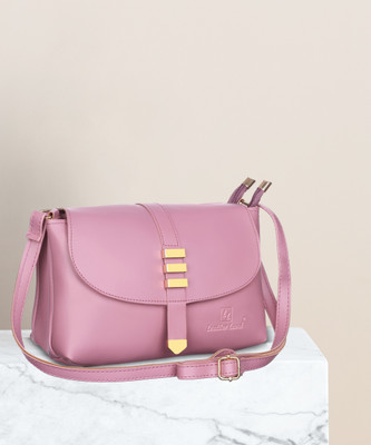 Leather Land Pink Sling Bag Gorgeous Sling in Pink