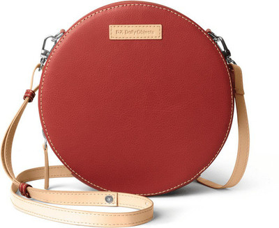 DailyObjects Red Shoulder Bag Terracotta Red