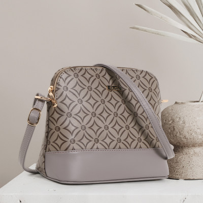 Exotic Grey Sling Bag Ethinic pattern-620