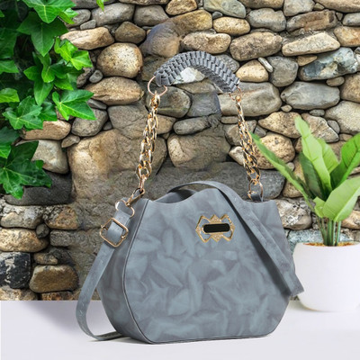 Zaxcer Grey Sling Bag attractive beautiful sling bag for women