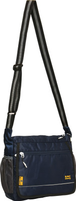 Blowzy Bags Blue, Black Sling Bag One Side /Shoulder Bag/Messenger Bag/Office Travel Bag/Travel Side Bag