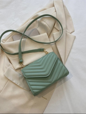 Tatuaa Green Sling Bag Women Sling Bag - Regular Size
